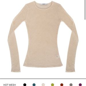 TANK AIR STUDIO HOT MESH TOP XXS